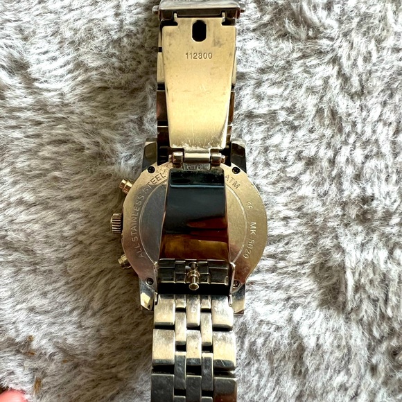 MK authentic watch in white gold - Picture 6 of 11